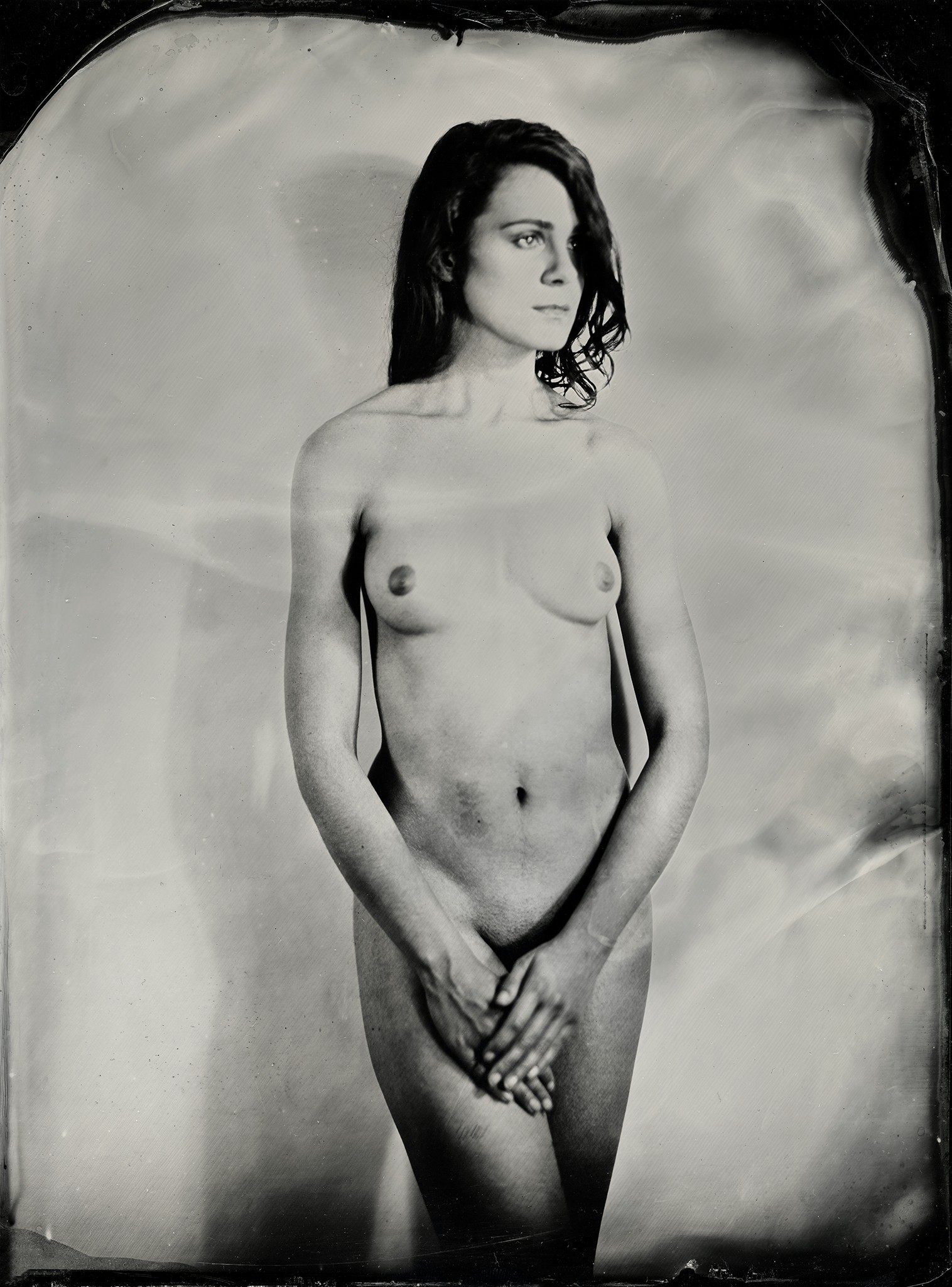 Mokry kolodion - Akt - Wet Plate Collodion Nude