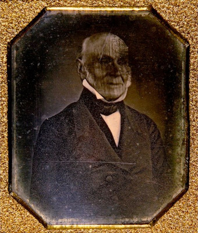Pierwsza fotografia prezydenta USA (John Quincy Adams), 1841, William Henry Harrison