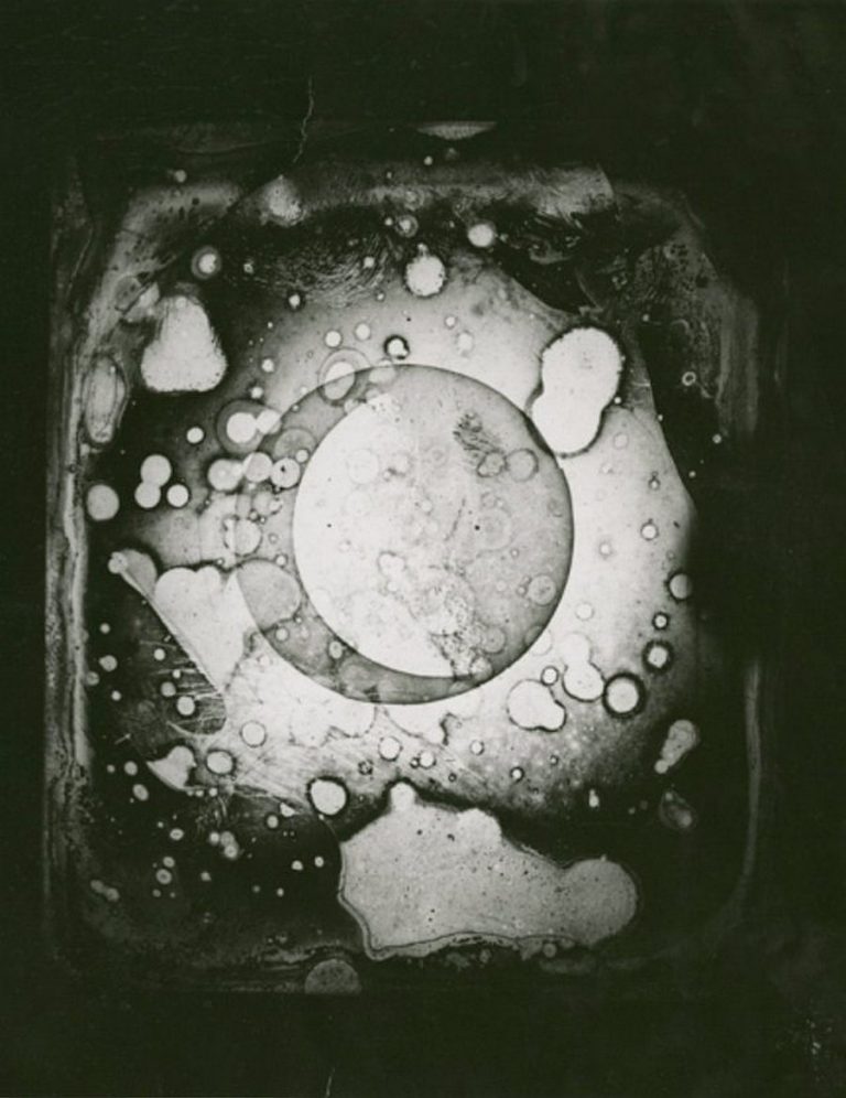 Pierwsza fotografia Księżyca, 1840, John W. Draper
